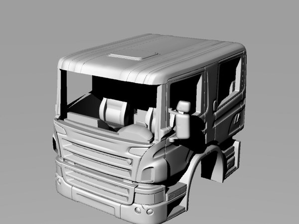 Doppelkabine nach Vorbild Scania P360 mittellang